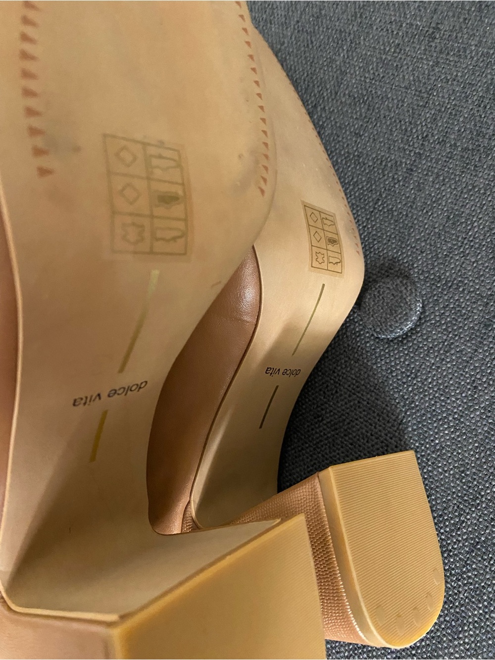 Dolce Vita Mary Janes Heels Size 9.5 - Picture 8 of 9